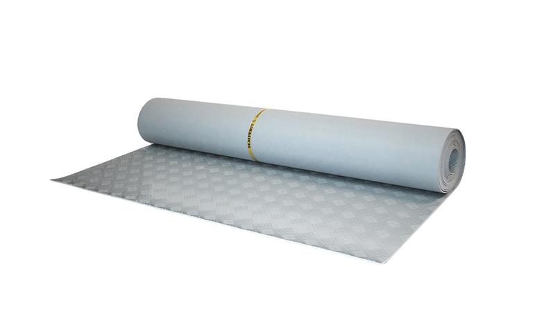 Insulating rubber mat grey